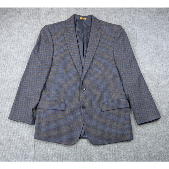 Brooks Brothers Regent Blazer Mens 42S Preppy Old Money Timeless Glenn Check